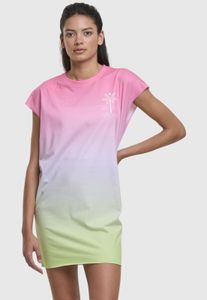 leichtes Just Rhyse Damen Kleid Rosa-Violett-Grün