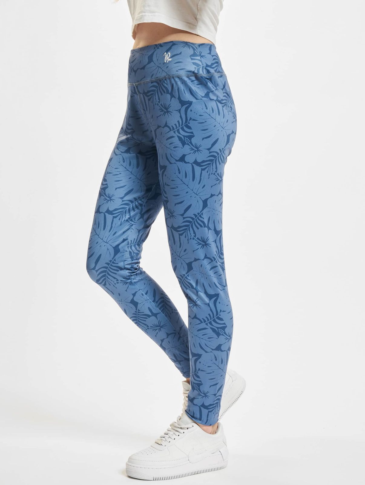 JUST RHYSE Damen Hose Stretch Blau