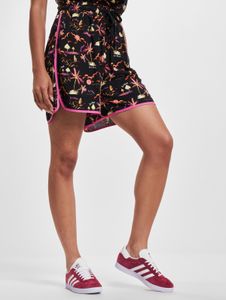 leichte Just Rhyse Damen Shorts Kordelzug Taschen Schwarz
