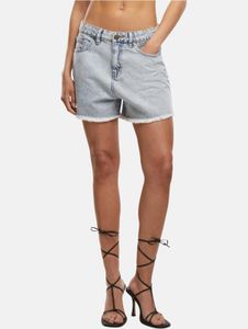 bequeme Just Rhyse Damen Shorts Denim mit Baumwolle Blau