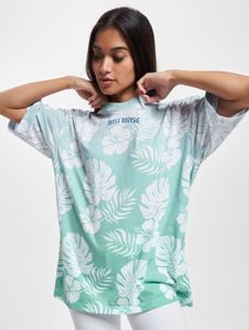 sportliches Just Rhyse Damen T-Shirt mit Baumwolle Grün