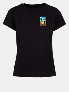 Casual Just Rhyse women's T-shirt, 140 g/m², cotton, black