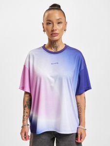 T-shirt oversize confortable Just Rhyse pour femme, en coton, lilas-violet