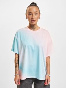 sportliches Just Rhyse Damen T-Shirt Oversize mit Baumwolle Blau