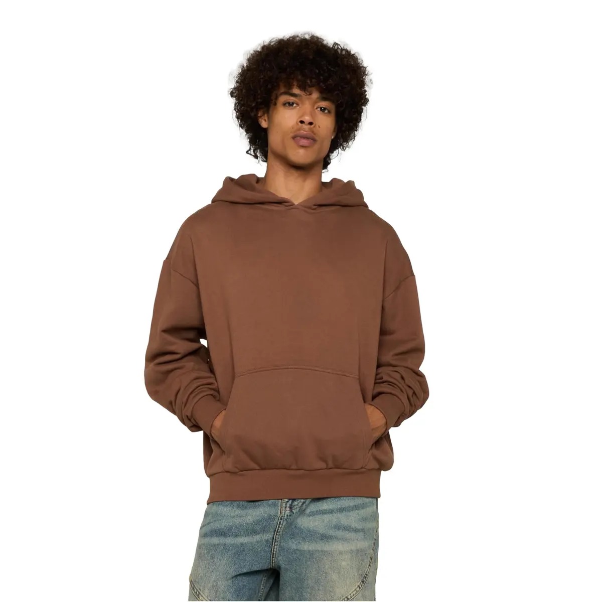 JUST RHYSE Herren Sweatshirt mit Kapuze und Grafikprint