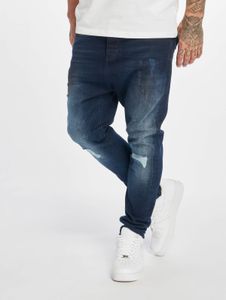bequeme Just Rhyse Herren Jeans Taschen mit Baumwolle Blau