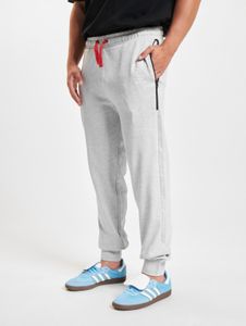 Pantalon décontracté Just Rhyse pour homme, à capuche, 360 g/m², coton, gris