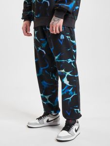 bequeme Just Rhyse Herren Jeans Kordelzug Taschen mit Baumwolle Schwarz