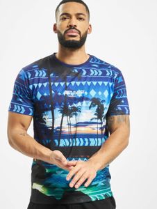 T-shirt da uomo Just Rhyse moderna, blu