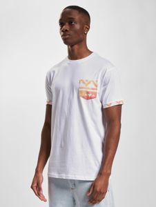 lässiges Just Rhyse Herren T-Shirt mit Baumwolle Weiß