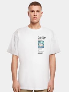 T-shirt homme Just Rhyse, style sportif, 240 g/m², coton, blanc
