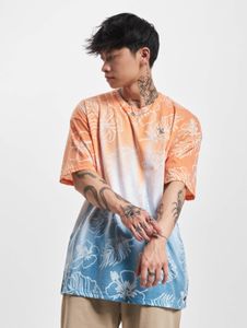 Modern Just Rhyse men's oversized cotton T-shirt, orange