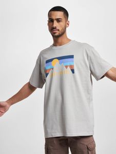 Cómoda camiseta Just Rhyse para hombre, 240 g/m², algodón, gris.
