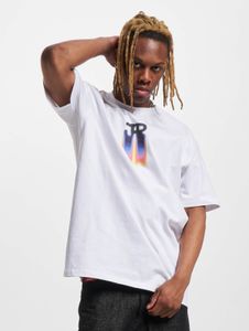 bequemes Just Rhyse Herren T-Shirt 240 g/m² mit Baumwolle Weiß