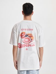 bequemes Just Rhyse Herren T-Shirt Oversize 240 g/m² mit Baumwolle Weiß