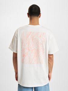 modernes Just Rhyse Herren T-Shirt Oversize mit Baumwolle Weiß
