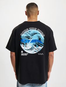 T-shirt homme Just Rhyse confortable en coton, noir