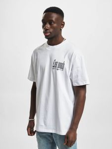 sportliches Lost Youth Herren T-Shirt Oversize 240 g/m² mit Baumwolle Weiß