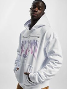 Casual Lost Youth Men's Hoodie, Oversized, 460 g/m², Cotton, White