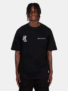 Comfortable Lost Youth men's oversize T-shirt, 240 g/m², cotton, black