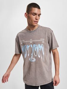 lässiges Lost Youth Herren T-Shirt Oversize 240 g/m² mit Baumwolle Grau