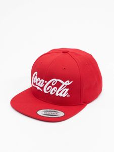 moderne Merchcode Unisex Cap Straight Fit mit Baumwolle Rot