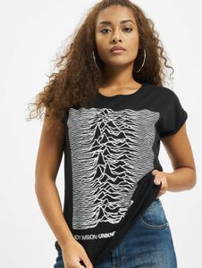 modernes Merchcode Damen T-Shirt 140 g/m² mit Baumwolle Schwarz