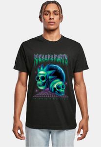 T-shirt homme décontracté Merchcode en coton noir