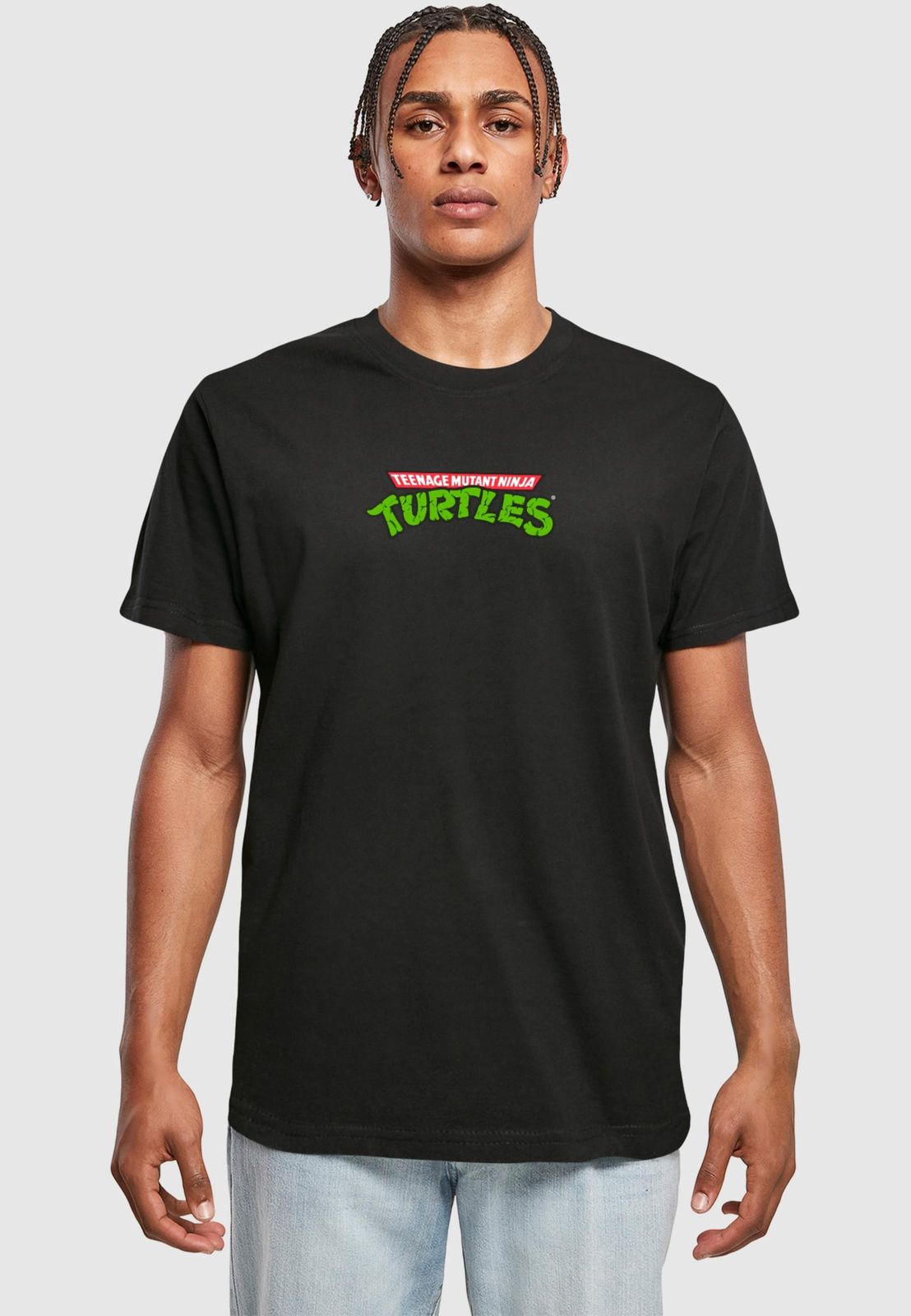 Merchcode Herren T-Shirt aus Baumwolle Schwarz