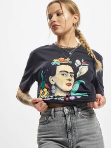 modernes Merchcode Damen T-Shirt 180 g/m² mit Baumwolle Navy