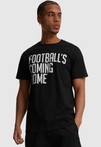 T-shirt homme décontracté Merchcode en coton noir