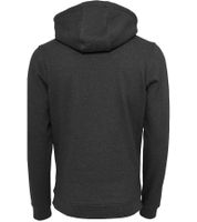 Casual MERCHCODE Men's Oversized T-Shirt with Front & Back Print – Black Cotton
