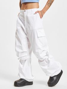 Jean Freddy confortable pour femme, en coton blanc
