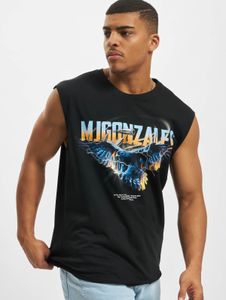 sporty MJ Gonzales men's T-shirt, oversize, 180-200 g/m², cotton, black