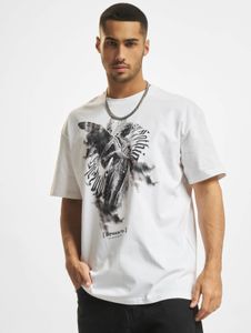 lässiges MJ Gonzales Herren T-Shirt Oversize 240 g/m² mit Baumwolle Weiß