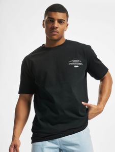 Camiseta informal de hombre MJ GONZALES de corte oversize, 240 g/m², algodón, negra