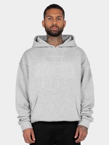 weicher MJ Gonzales Herren Hoodie Oversize 460 g/m² mit Baumwolle Grau