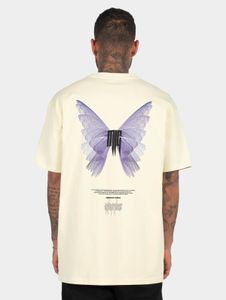 sportliches MJ GONZALES Herren T-Shirt Oversize 240 g/m² mit Baumwolle Pastell-Gelb