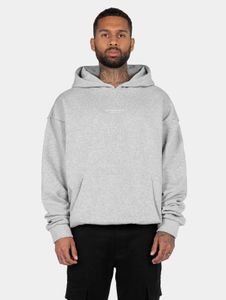 Modern MJ Gonzales men's hoodie, ribbed cuffs, oversize, 460 g/m², cotton, grey