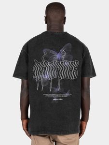 T-shirt sportiva da uomo MJ Gonzales, oversize, 240 g/m², cotone, nera