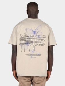 lässiges MJ Gonzales Herren T-Shirt Oversize 240 g/m² mit Baumwolle Beige