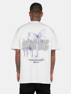 sportliches MJ GONZALES Herren T-Shirt Oversize 240 g/m² mit Baumwolle Weiß