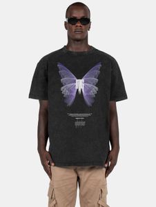 T-shirt oversize confortable MJ Gonzales pour homme, 240 g/m², coton, noir