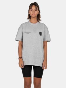 Comfortable MJ Gonzales women's oversized t-shirt, 240 g/m², cotton, grey