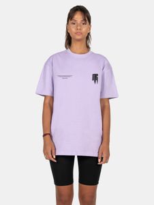 Modern MJ Gonzales women's oversized t-shirt, 240 g/m², cotton, violet