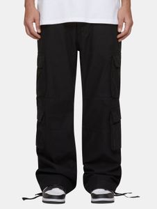 bequeme MJ Gonzales Herren Jeans Reißverschluss Taschen mit Baumwolle Schwarz