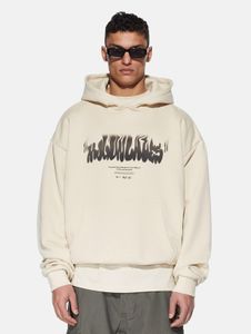 weicher MJ Gonzales Herren Hoodie Oversize 460 g/m² mit Baumwolle Beige