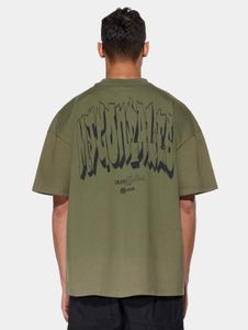 sportliches MJ Gonzales Herren T-Shirt Oversize 300 g/m² mit Baumwolle Khaki