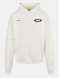 lässiger MJ Gonzales Herren Hoodie Oversize 460 g/m² mit Baumwolle Weiß