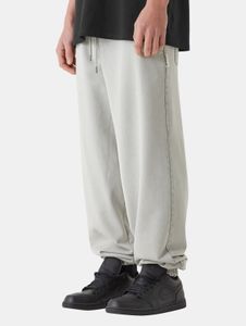 bequeme MJ Gonzales Herren Jeans Kordelzug Taschen 460 g/m² mit Baumwolle Grau